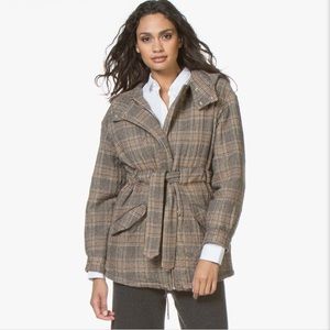 ba&sh
Cox Quilted Mid-length Coat • Brown